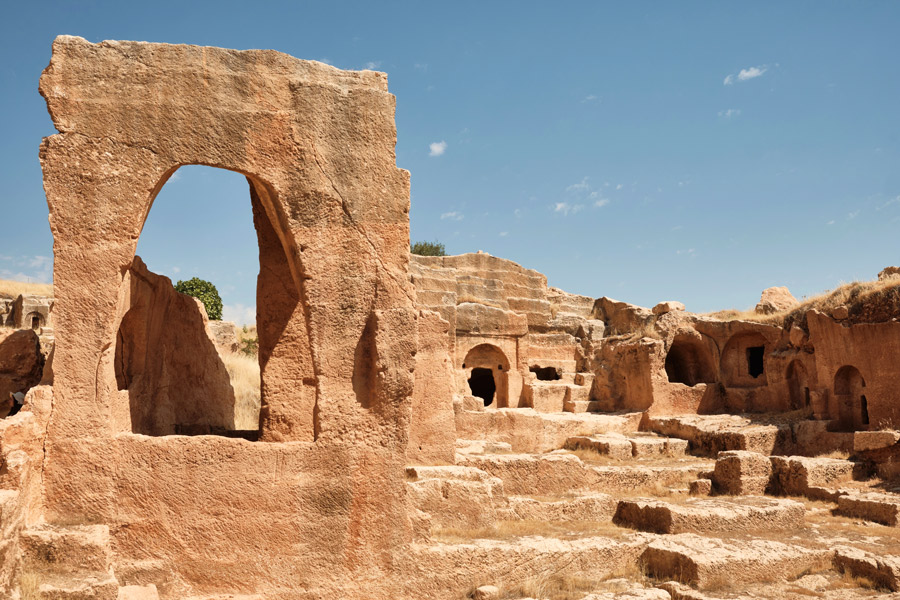 Ruins of Dara (Mesopotamia), near the City of Mardin