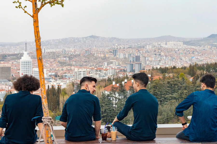 Visitors, Atakule Tower, Ankara Visitors, Atakule Tower, Ankara