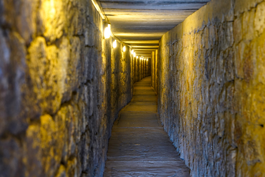 Interior Walls of the Tumulus MM, Gordion Ancient City near Ankara