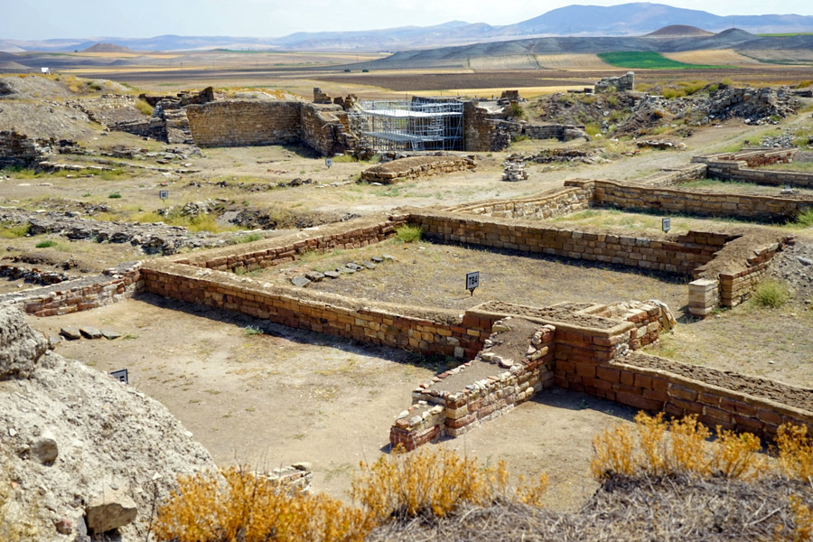 Ruins of Gordion Ancient City near Ankara