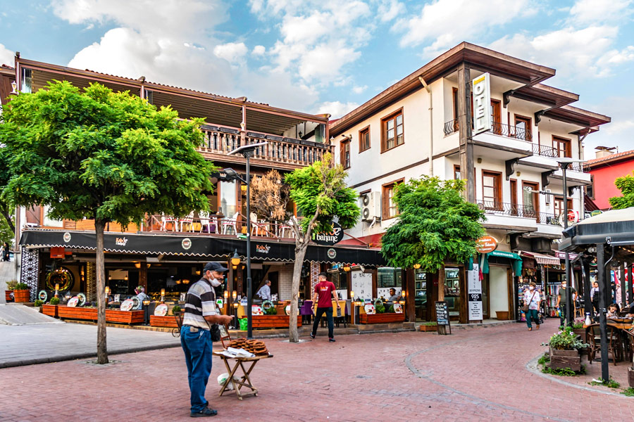 Hamamönü Restored Area in Ankara, Turkey Hamamönü Restored Area in Ankara, Turkey