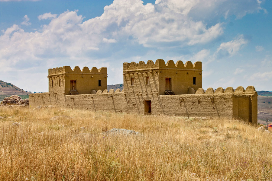 Reconstructed Fortification Wall, Hattusa Reconstructed Fortification Wall, Hattusa