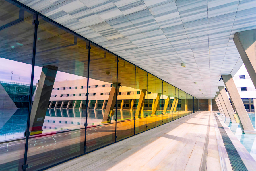 Interior of Presidential Symphony Orchestra Concert Hall, Ankara