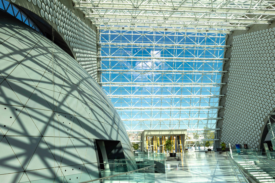 Interior of Presidential Symphony Orchestra Concert Hall, Ankara