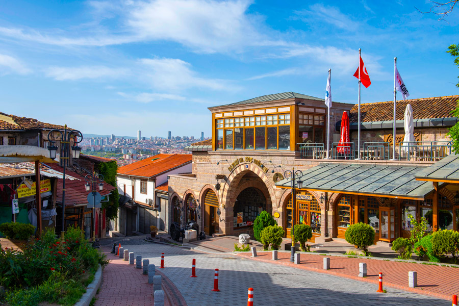 Entrance of Çengelhan Rahmi M. Koç Museum, Ankara