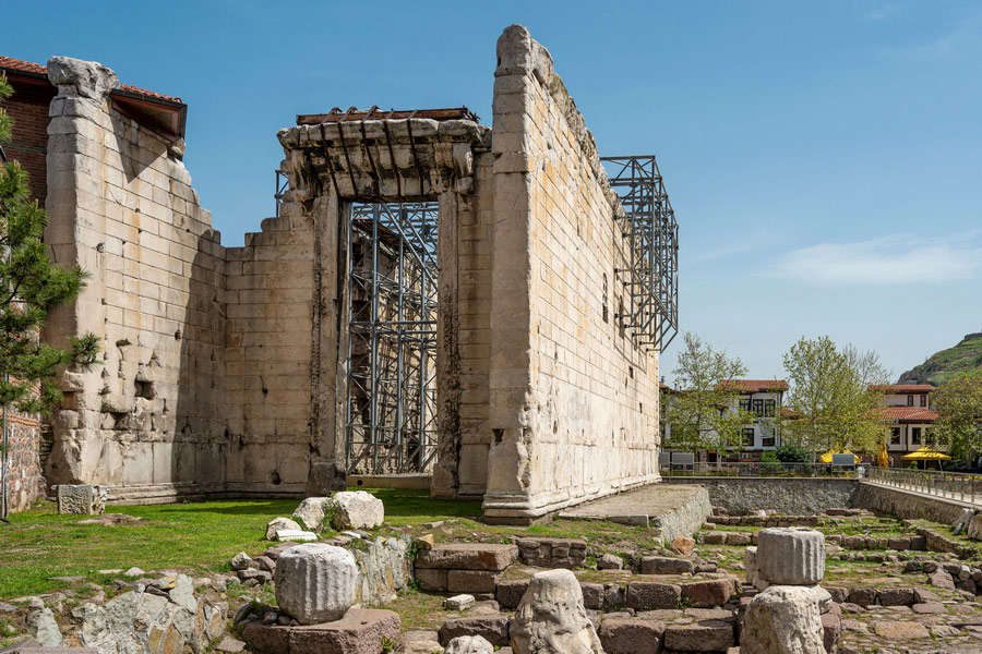 Ankara Temple of Augustus and Rome