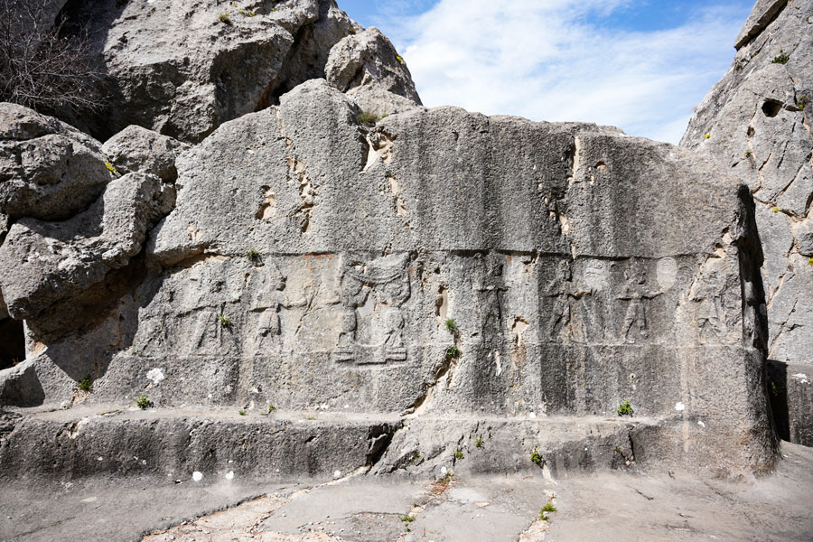 Yazılıkaya Rock Reliefs of Male Deities