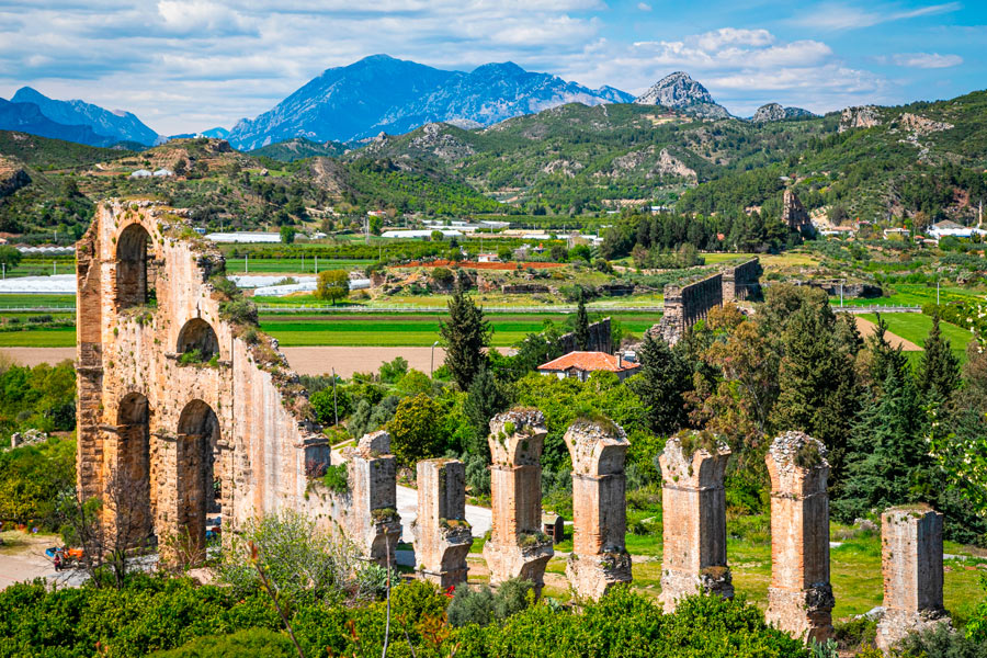 Aspendos Ancient Theatre, Antalya Aspendos Ancient Theatre, Antalya