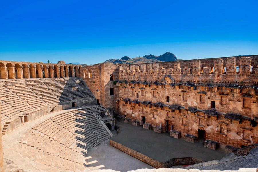Aspendos Ancient Theatre, Antalya Aspendos Ancient Theatre, Antalya