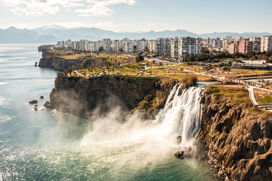 Düden Waterfalls in Antalya