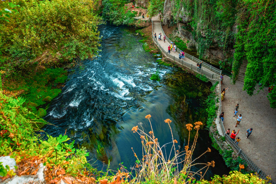 The Upper Düden Waterfall, Antalya