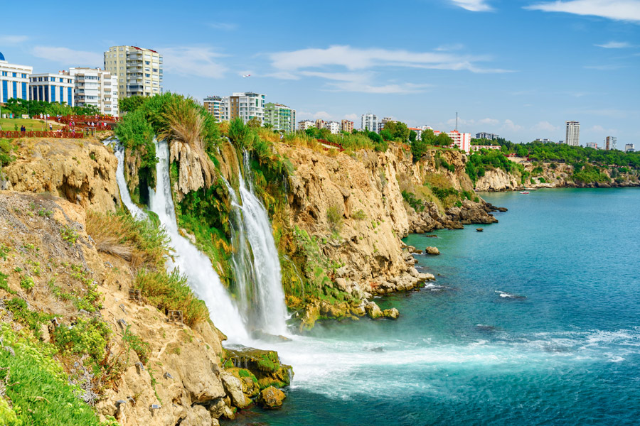 The Lower Düden Waterfall, Antalya