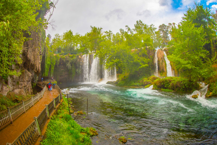 The Upper Düden Waterfall, Antalya