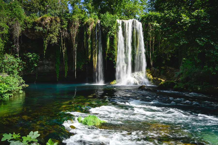 The Upper Düden Waterfall, Antalya