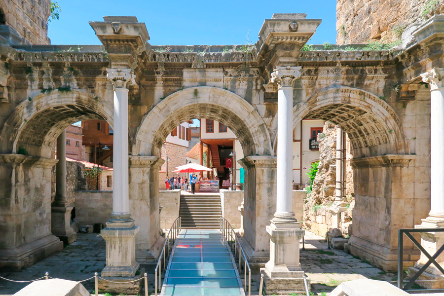 Hadrian's Gate, Kaleiçi Old Town, Antalya Hadrian's Gate, Kaleiçi Old Town, Antalya