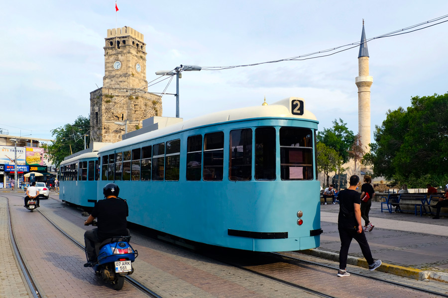 Tram, Kaleiçi Old Town, Antalya Tram, Kaleiçi Old Town, Antalya