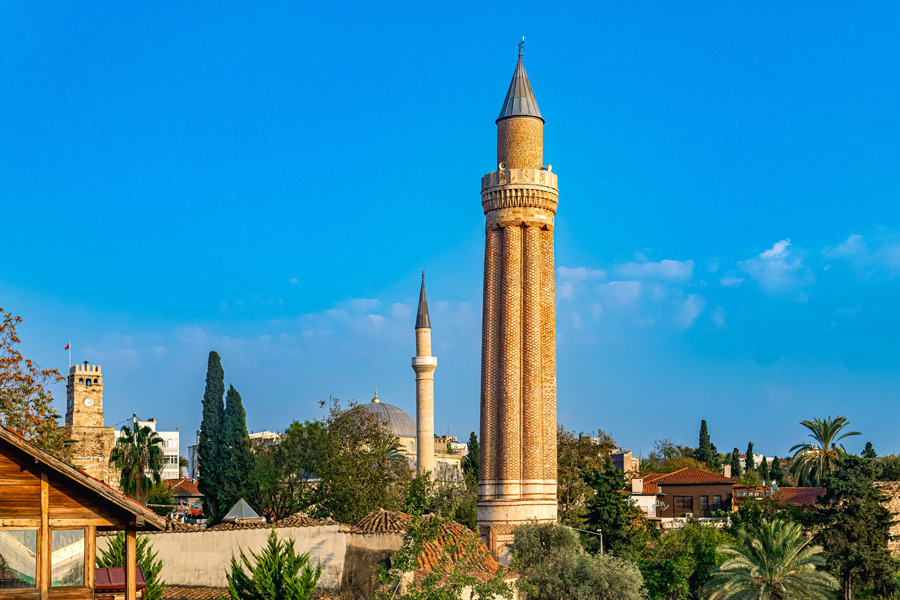 Yivli Minaret, Kaleiçi Old Town, Antalya Yivli Minaret, Kaleiçi Old Town, Antalya