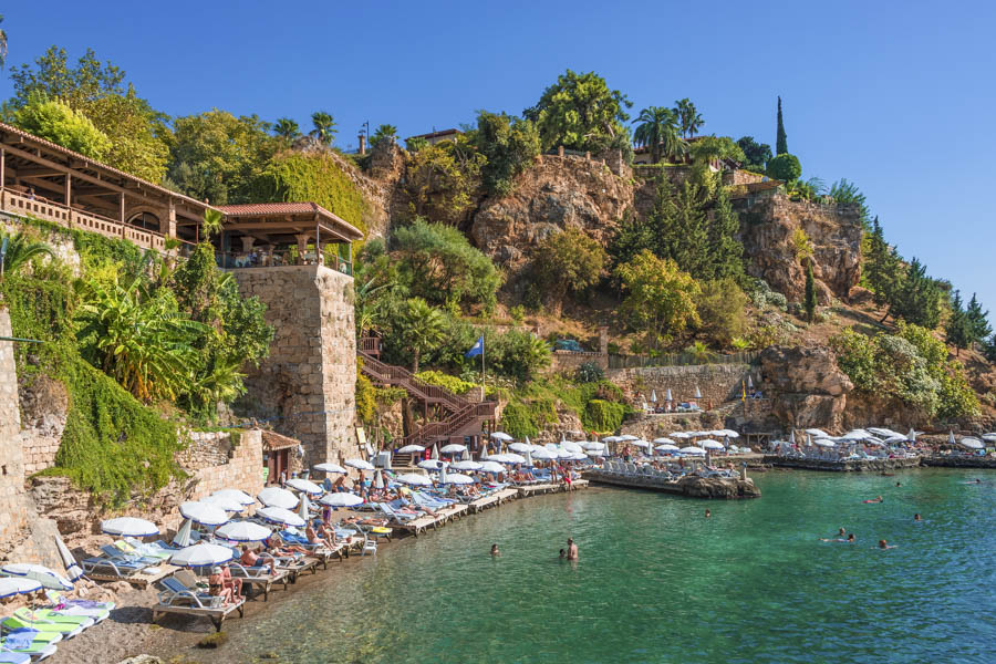 Mermerli Beach, Karaalioğlu Park, Antalya