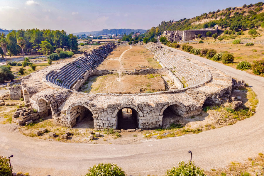 The Perge Stadium