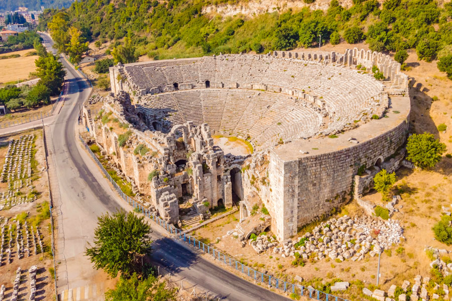 The Perge Theatre