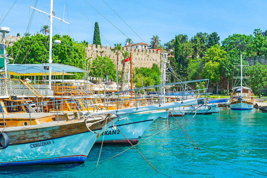 Yacht Cruise from Kaleiçi Harbour, Antalya