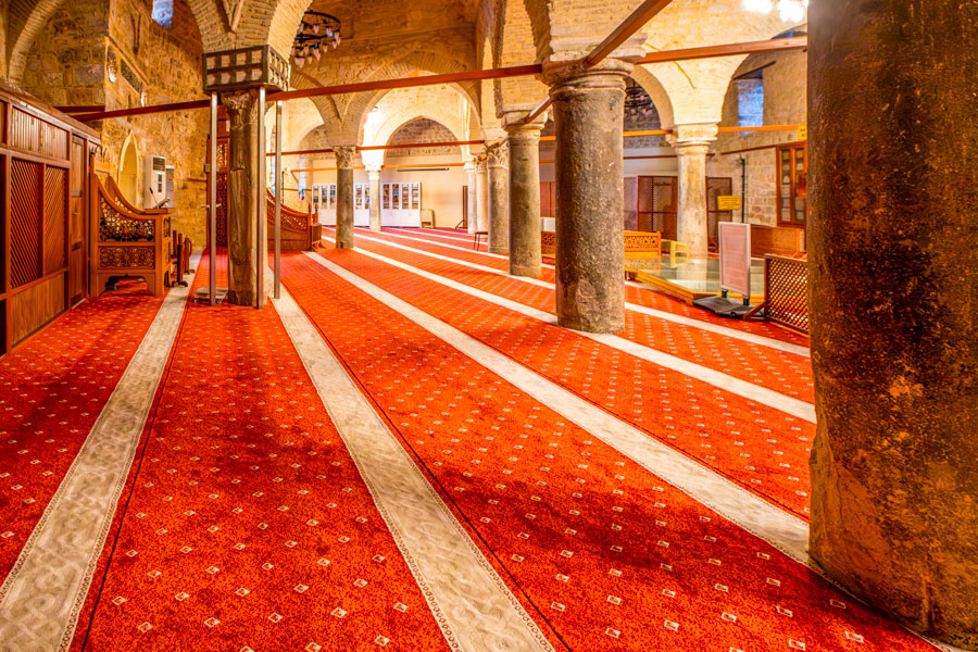 Inside the Yivli Minaret Mosque, Antalya