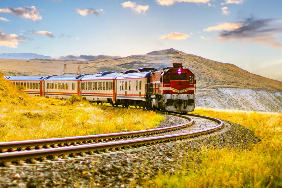 Eastern Express Train from Ankara to Kars, Turkey