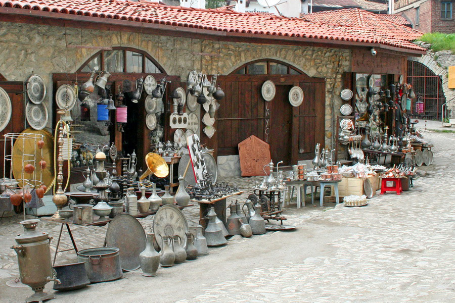 Metalworker's Bazaar in Safranbolu, Black Sea Region, Turkey