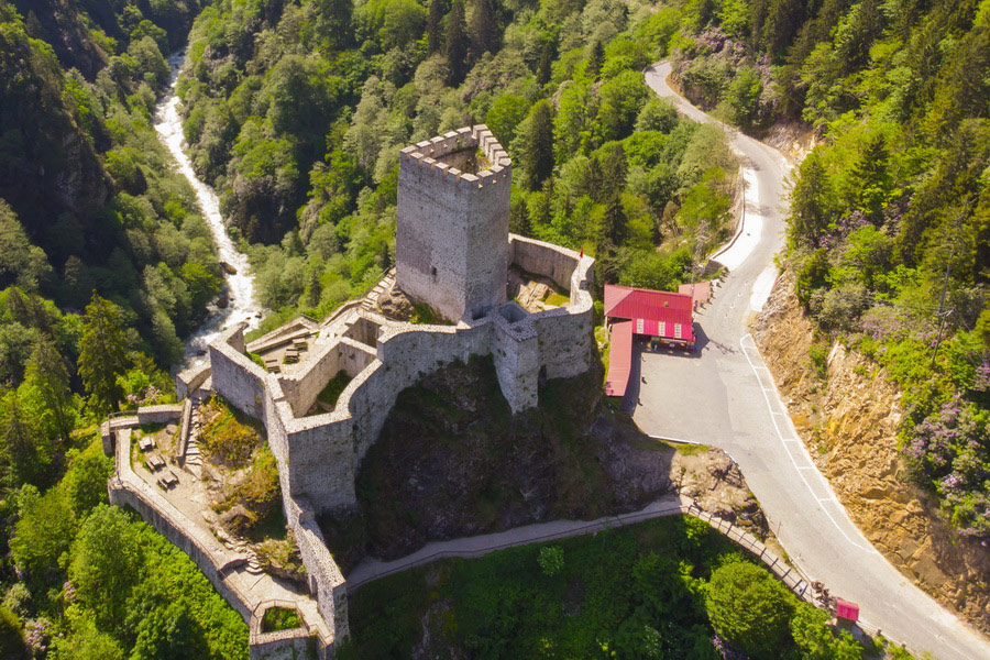 Zilkale Fortress, Black Sea Region, Turkey
