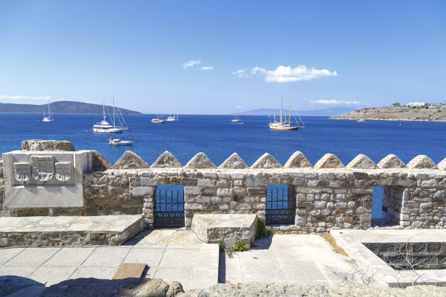 Views of the Bodrum Castle