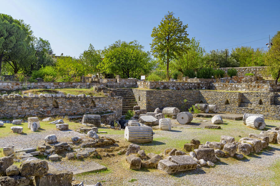 Ruins of the Mausoleum at Halicarnassus, Bodrum
