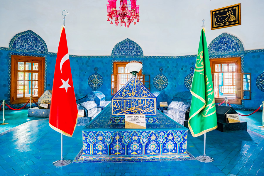 Interior of Green Tomb, Bursa Interior of Green Tomb, Bursa