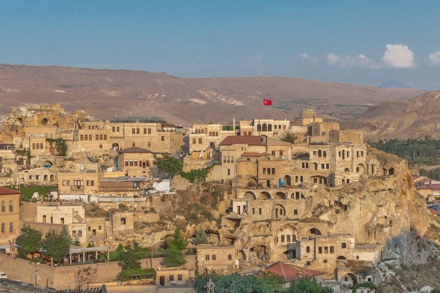 Urgup Town View from Temenni Hill, Cappadocia