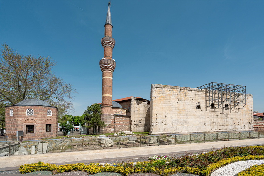 Augustus Temple and Hacı Bayram Mosque, Ankara, Central Anatolia Region