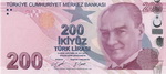 200 lira, Turkey Currency