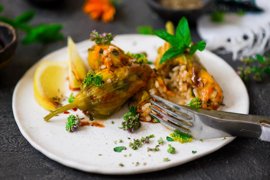 Kabak Çiçeği Dolması, Turkish Dishes