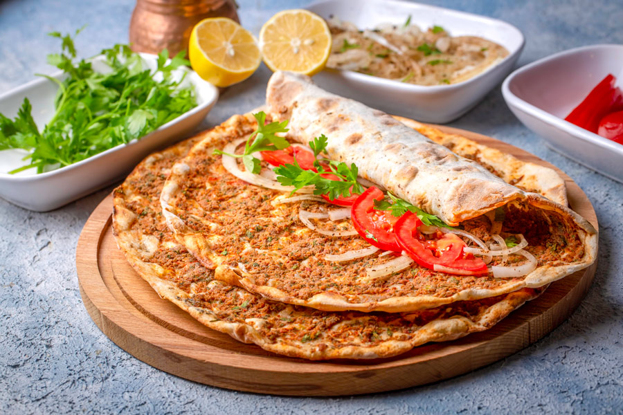 Lahmacun, Turkish Dishes
