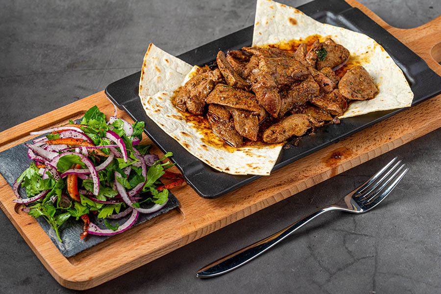 Pan Liver, Turkish Cuisine