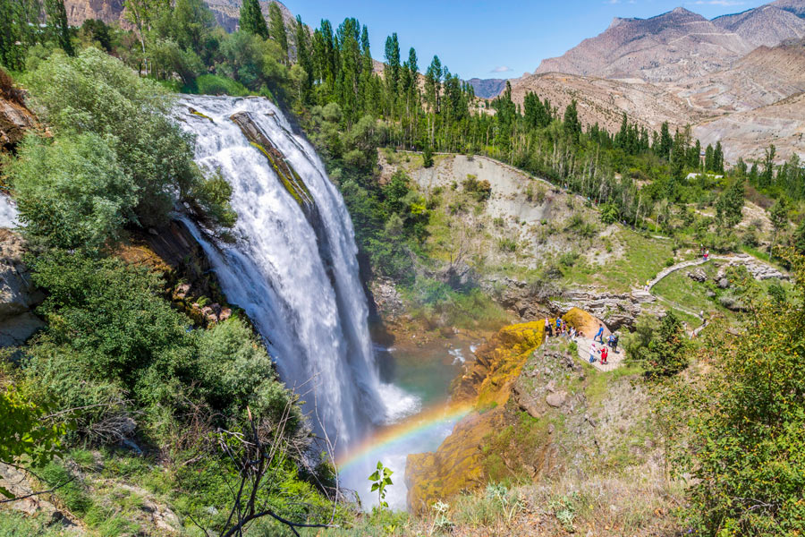 Tortum Waterfall near Uzundere