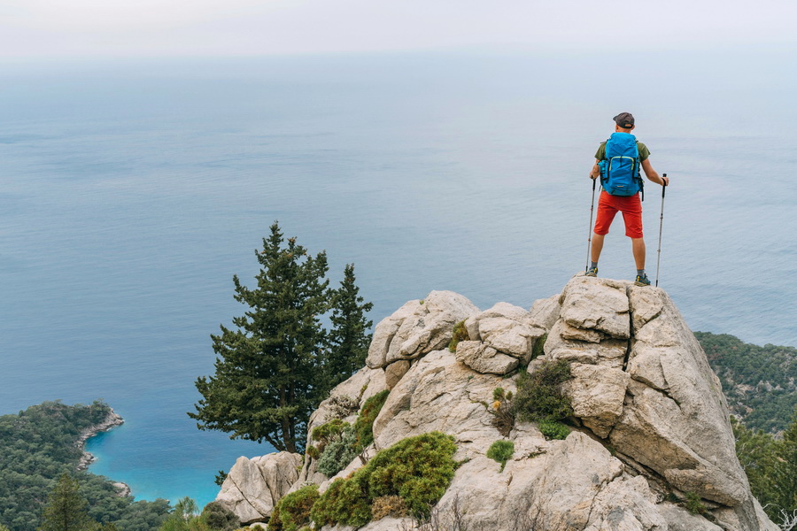 Hiker, Lycian Way