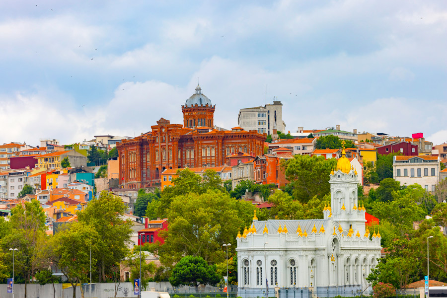 Red School and Iron Church, Istanbul