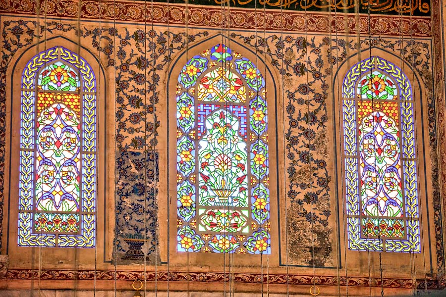Light and Windows of Blue Mosque, Istanbul Light and Windows of Blue Mosque, Istanbul
