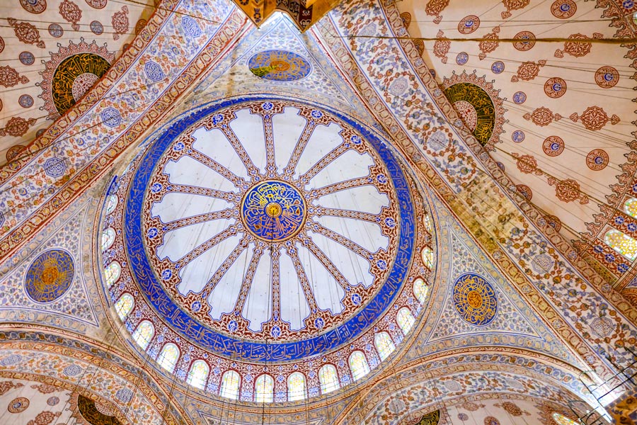 Central Dome of the Blue Mosque, Istanbul Central Dome of the Blue Mosque, Istanbul