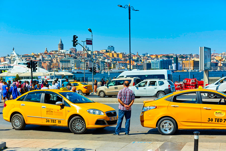 Taxi, Istanbul How to Get to the Blue Mosque, Taxi, Istanbul
