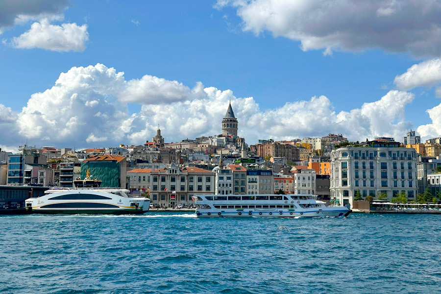 The Bosphorus Strait, Istanbul