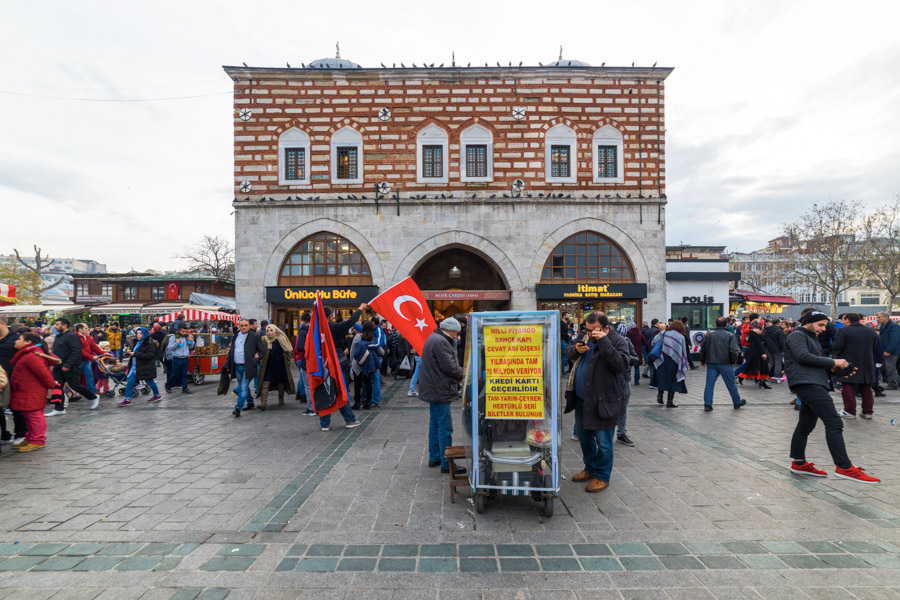 Entrance of the Egyptian Bazaar, Istanbul