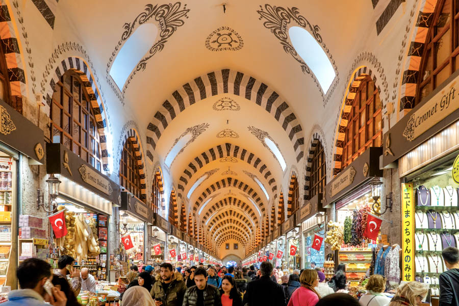 Egyptian or Spice Bazaar, Istanbul, Turkey