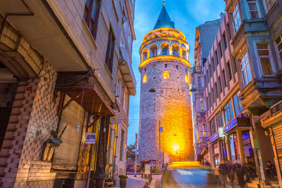 Istanbul Galata Tower, Beyoglu District