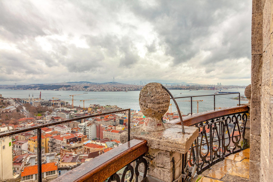 View from the Galata Tower