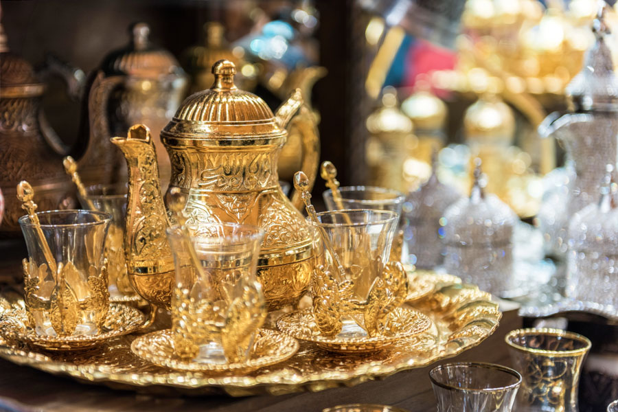Turkish Teacups, Grand Bazaar, Istanbul
